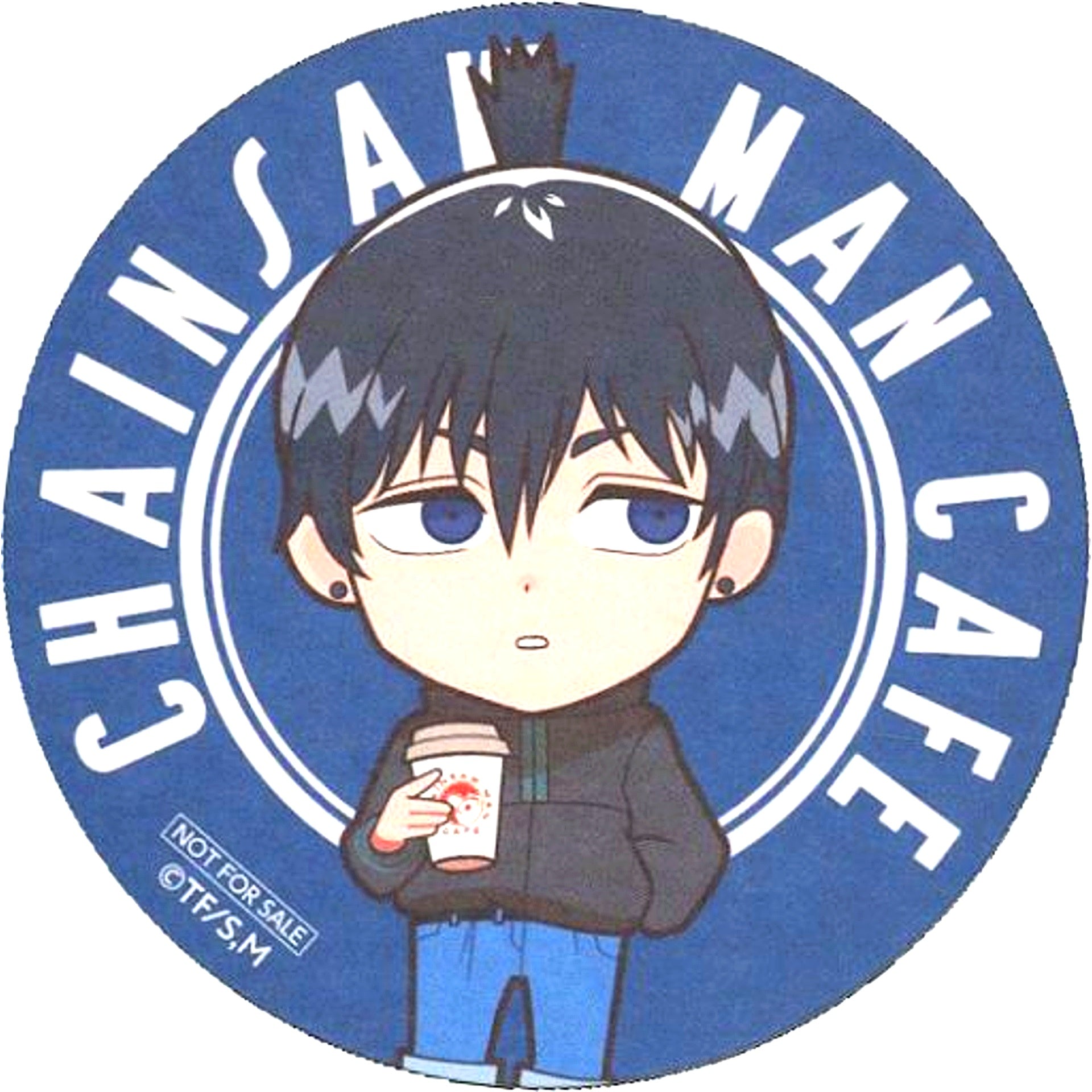 Aki Hayakawa Original Paper Coaster Chainsaw Man Cafe Drink Menu Bonus [USED]