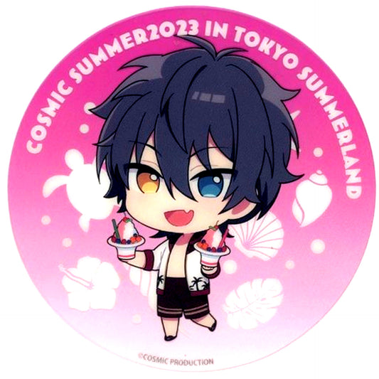 Mika Kagehira Clear Coaster Ensemble Stars COSMIC SUMMER 2023 in Tokyo Summerland Collabo Menu Order Bonus [USED]