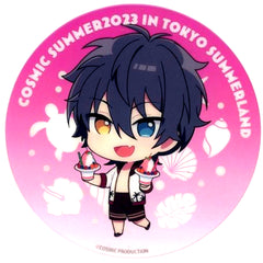 Mika Kagehira Clear Coaster Ensemble Stars COSMIC SUMMER 2023 in Tokyo Summerland Collabo Menu Order Bonus [USED]