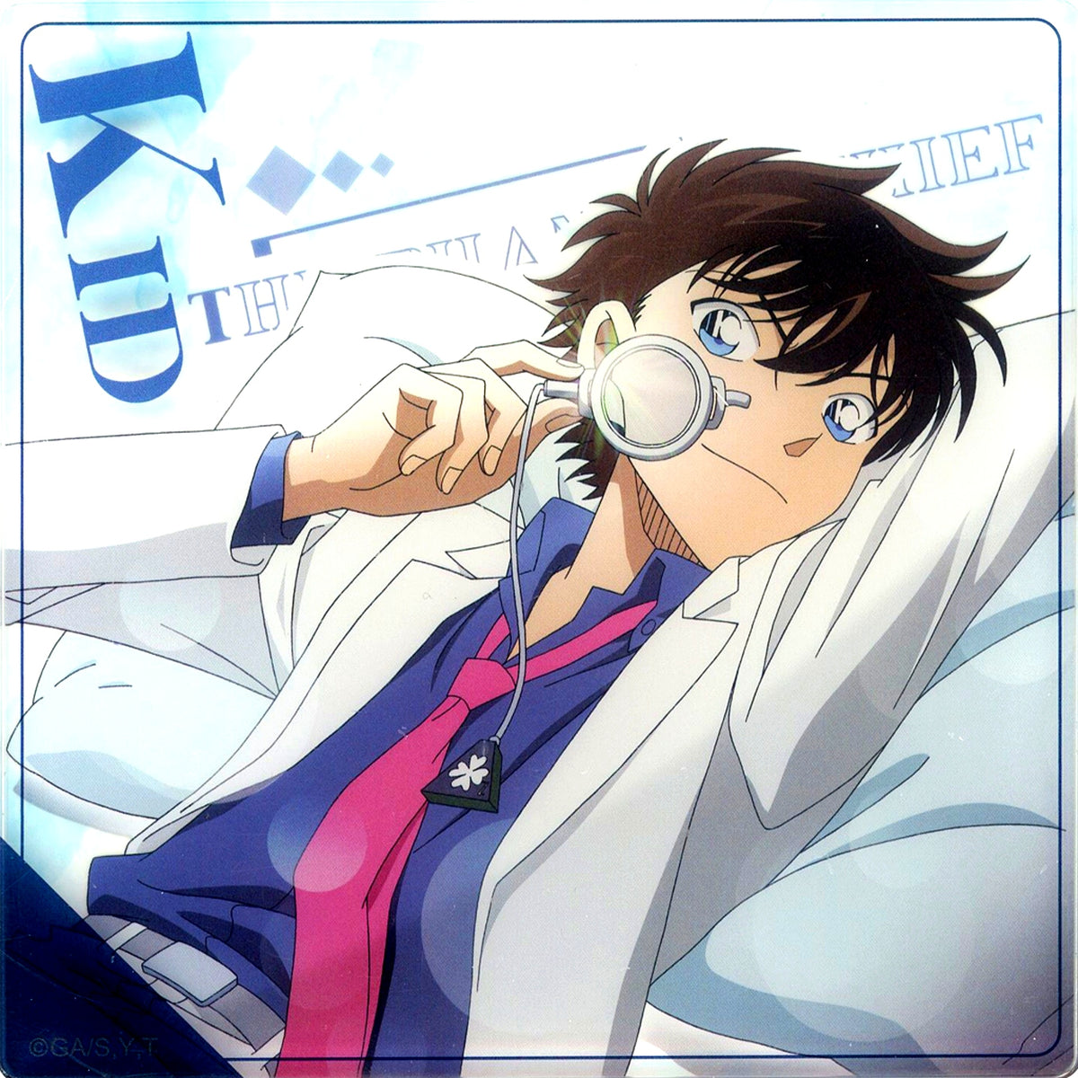 Kaito Kid Detective Conan sleep Series Acrylic Coaster China Limited [USED]
