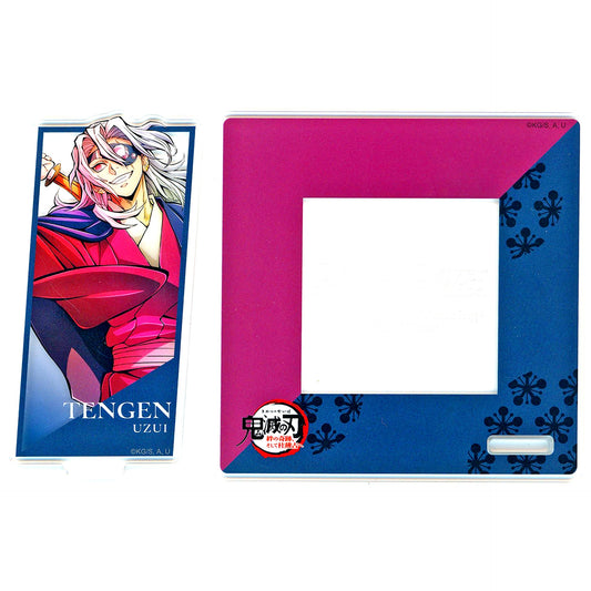 Tengen Uzui World Tour Screening Demon Slayer To the Hashira Training Random Acrylic Stand Coaster B ufotable Cafe x Machi Asobi CAFE [USED]
