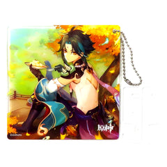 Xiao Genshin Character Birthday Illustration Acrylic Coaster [USED]