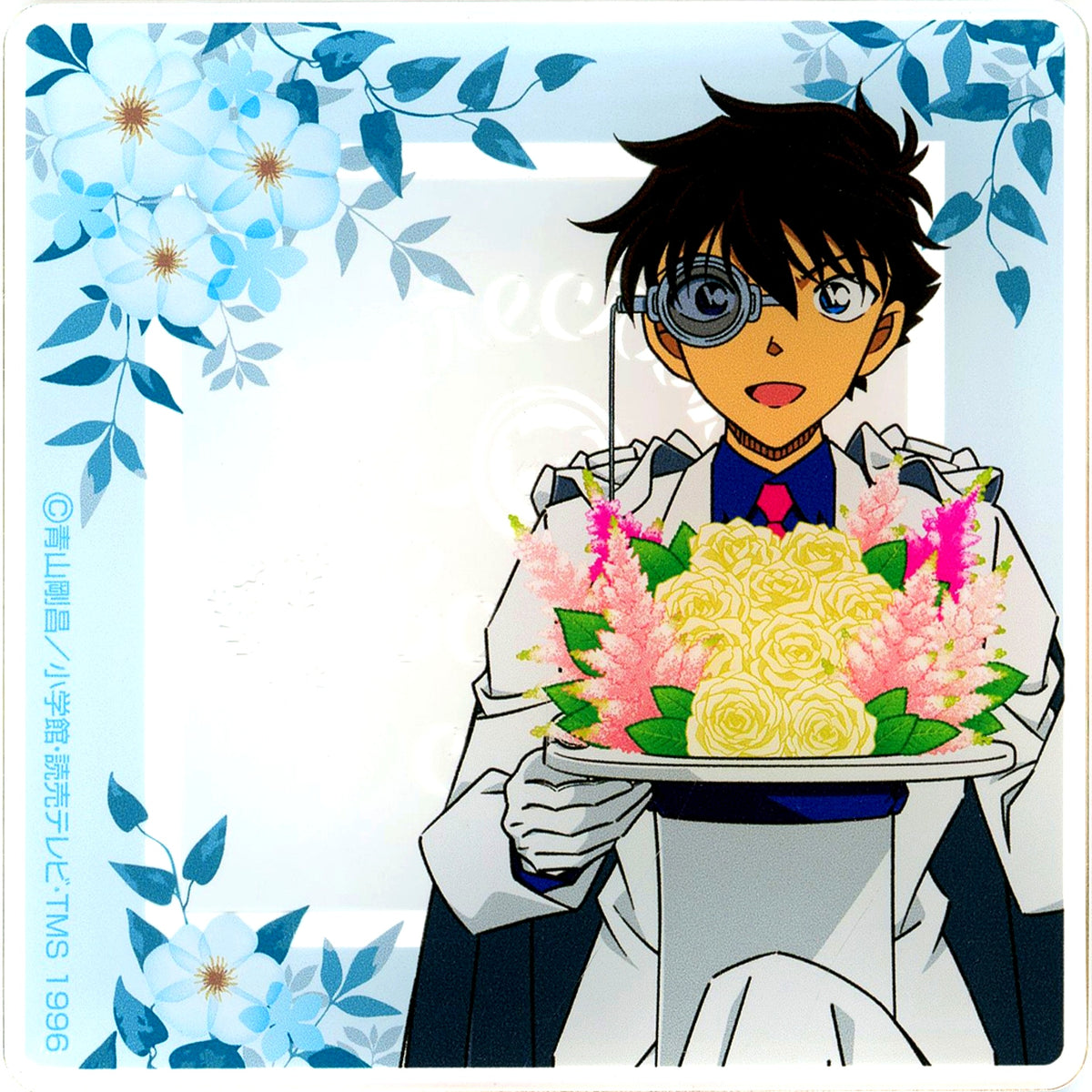 Kaito Kid Detective Conan Cafe 2024 Acrylic Coaster [USED]