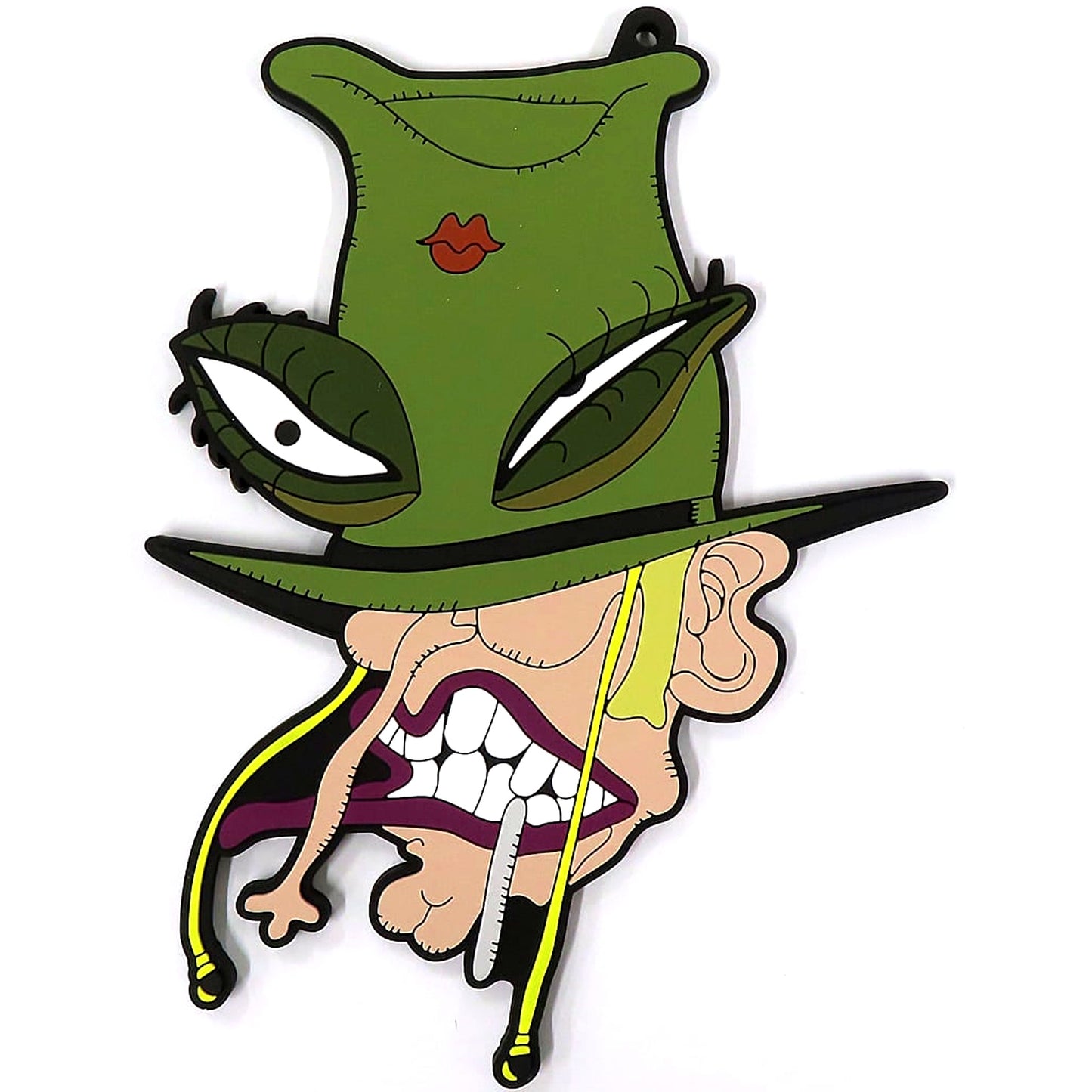 JoJo's Bizarre Adventure Boingo Ichiban Kuji Stardust Crusaders Rubber Coaster Collection Prize K [USED]