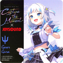 Gawr Gura Normal Original Coaster Virtual YouTuber Hololive 5th fes. Capture the Moment x JOYSOUND Collab Campaign Drink Order Bonus Part 1 [USED]