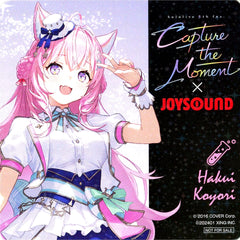 Hakui Koyori Hologram Virtual YouTuber Hololive Original Coaster hololive 5th fes. Capture the Moment x JOYSOUND Collab Campaign Collab Drink Order Bonus Part 1 [USED]