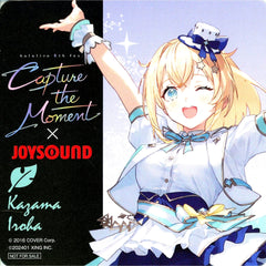 Kazama Iroha Normal Original Coaster Virtual YouTuber Hololive 5th fes. Capture the Moment x JOYSOUND Collab Campaign Drink Order Bonus Part 2 [USED]