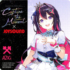 AZKi Hologram Original Coaster Virtual YouTuber Hololive 5th fes. Capture the Moment x JOYSOUND Collab Campaign Drink Order Bonus Part 3 [USED]