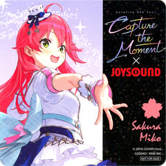 Sakura Miko Hologram Virtual YouTuber hololive hololive 5th fes. Capture the Moment x JOYSOUND Collab Campaign Collab Drink Order Bonus Original Coaster Vol.3 [USED]
