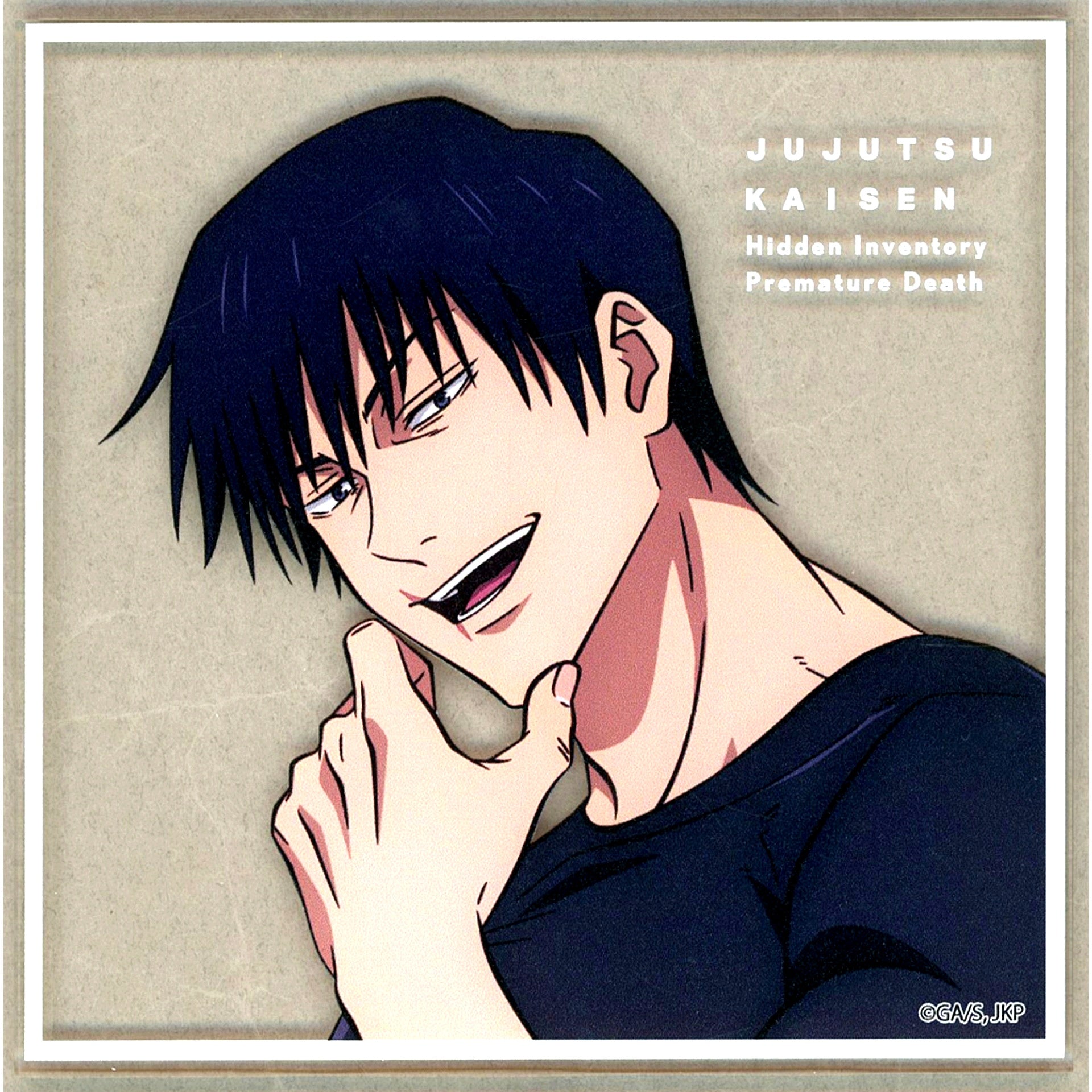 Toji Fushiguro Acrylic Coaster MAPPA x TSUTAYA Jujutsu Kaisen Hidden Inventory Premature Death [USED]