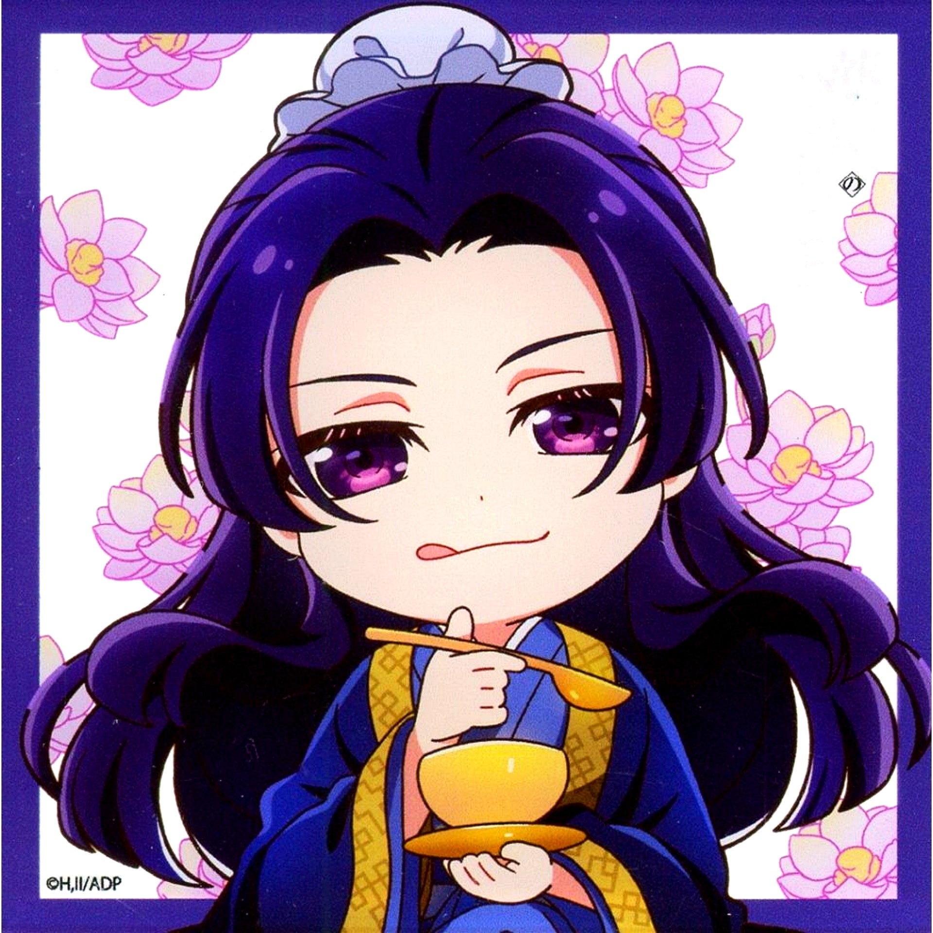 Jinshi The Apothecary Diaries x NATSLIVE Kusuriya Festival Deformed Coaster [USED]