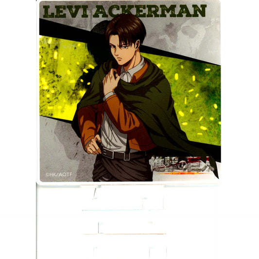 Levi Ackerman Acrylic Coaster Stand Attack on Titan The Final Season in DISH UP [USED]