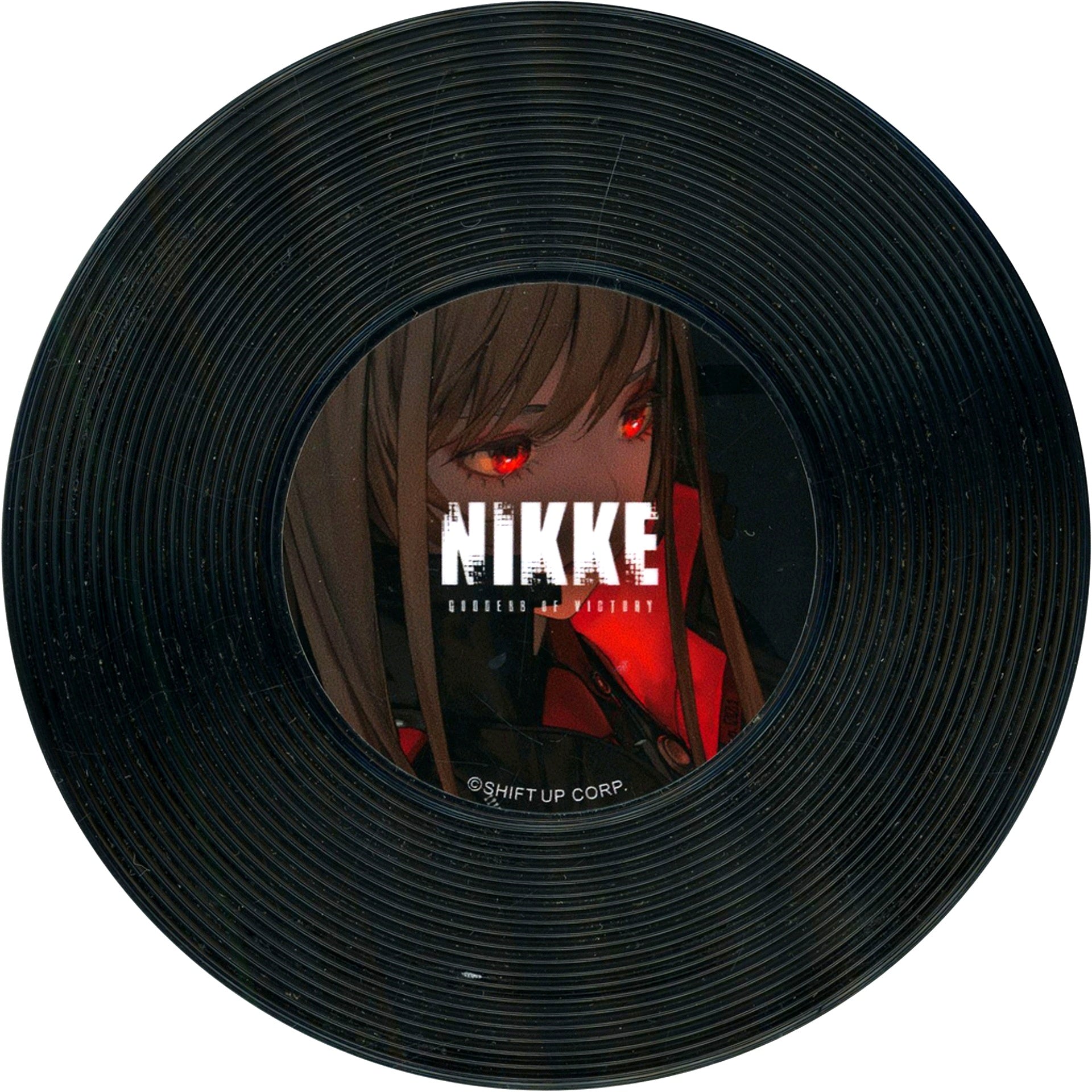 Rapi Record Style Coaster Collection Goddess of Victory: Nikke Exhibition [USED]
