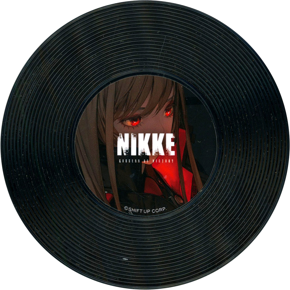 Rapi Record Style Coaster Collection Goddess of Victory: Nikke Exhibition [USED]