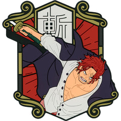 One Piece Shanks Ichiban Kuji Ex Shikon No Keifu Rubber Coaster Prize H [USED]