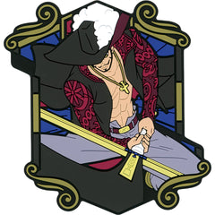 One Piece Dracule Mihawk Ichiban Kuji Ex Shikon No Keifu Rubber Coaster Prize H [USED]