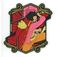 One Piece Gol D. Roger Ichiban Kuji Ex Shikon No Keifu Rubber Coaster Prize H [USED]