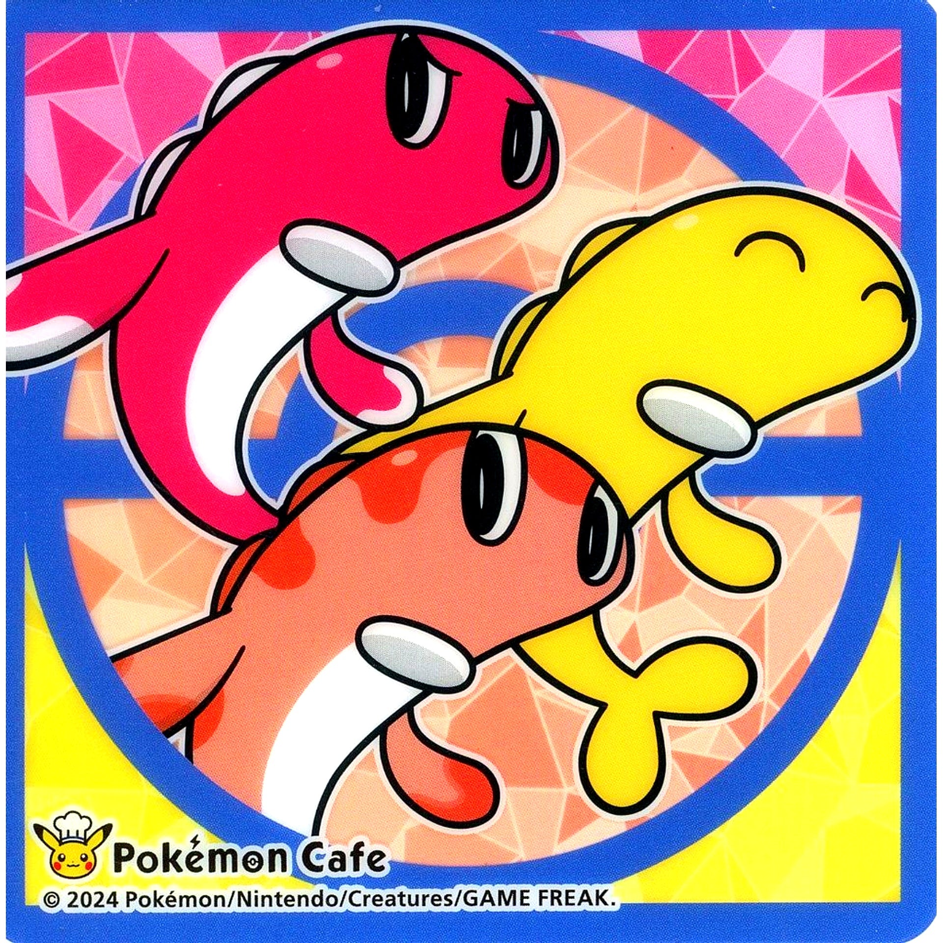 Tatsugiri Clear Coaster Pokemon Scarlet and Violet Vol. 4 Pokemon Cafe Drink Order Bonus [USED]