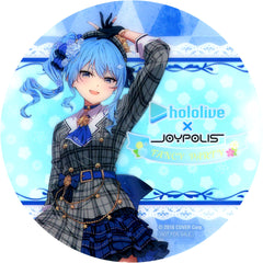 Hoshimachi Suisei Virtual YouTuber hololive x JOYPOLIS FANCY PARTY Collab Menu Order Bonus Trading Clear Coaster [USED]