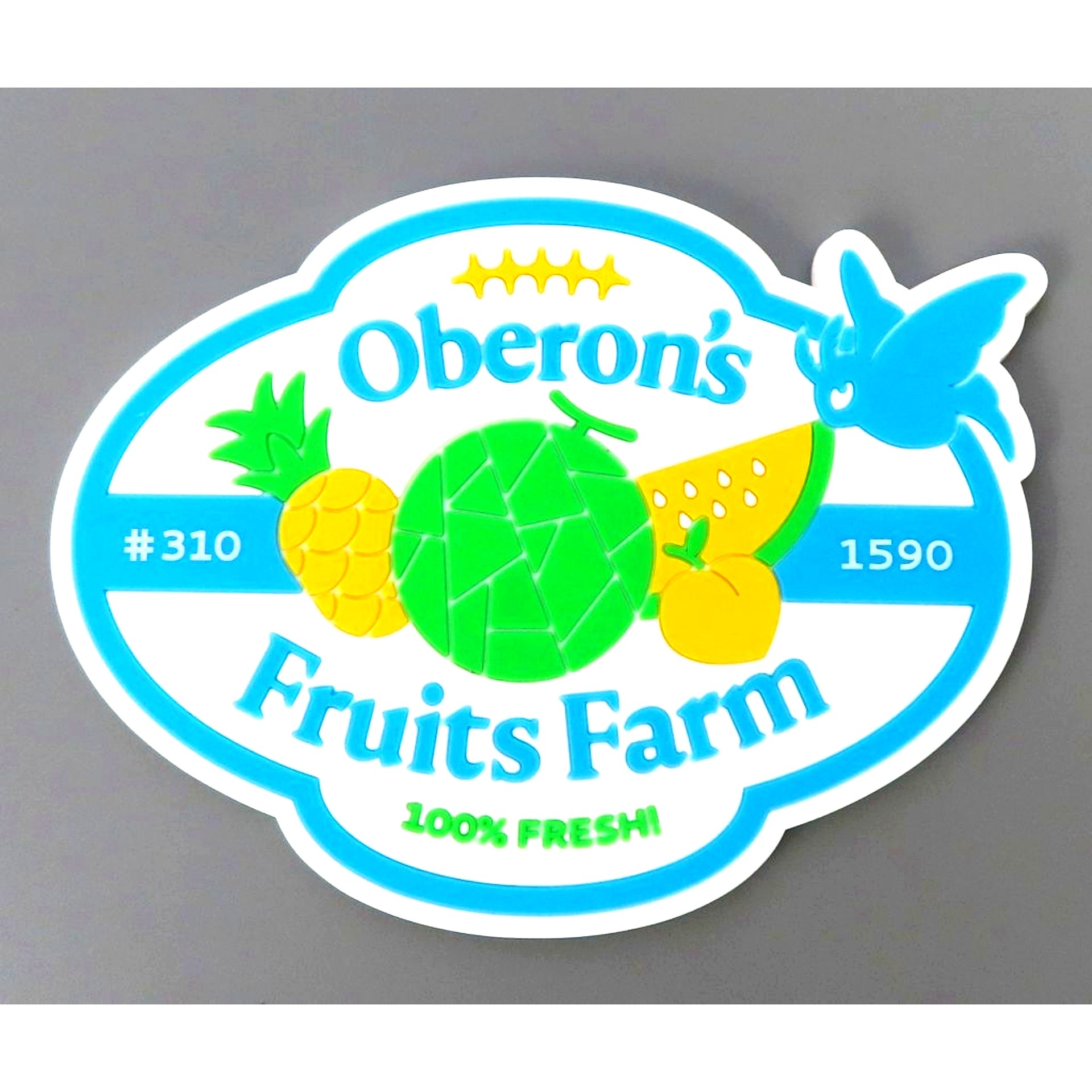 Pretender Oberon Fate/Grand Order FGO MART Rubber Coaster [USED]