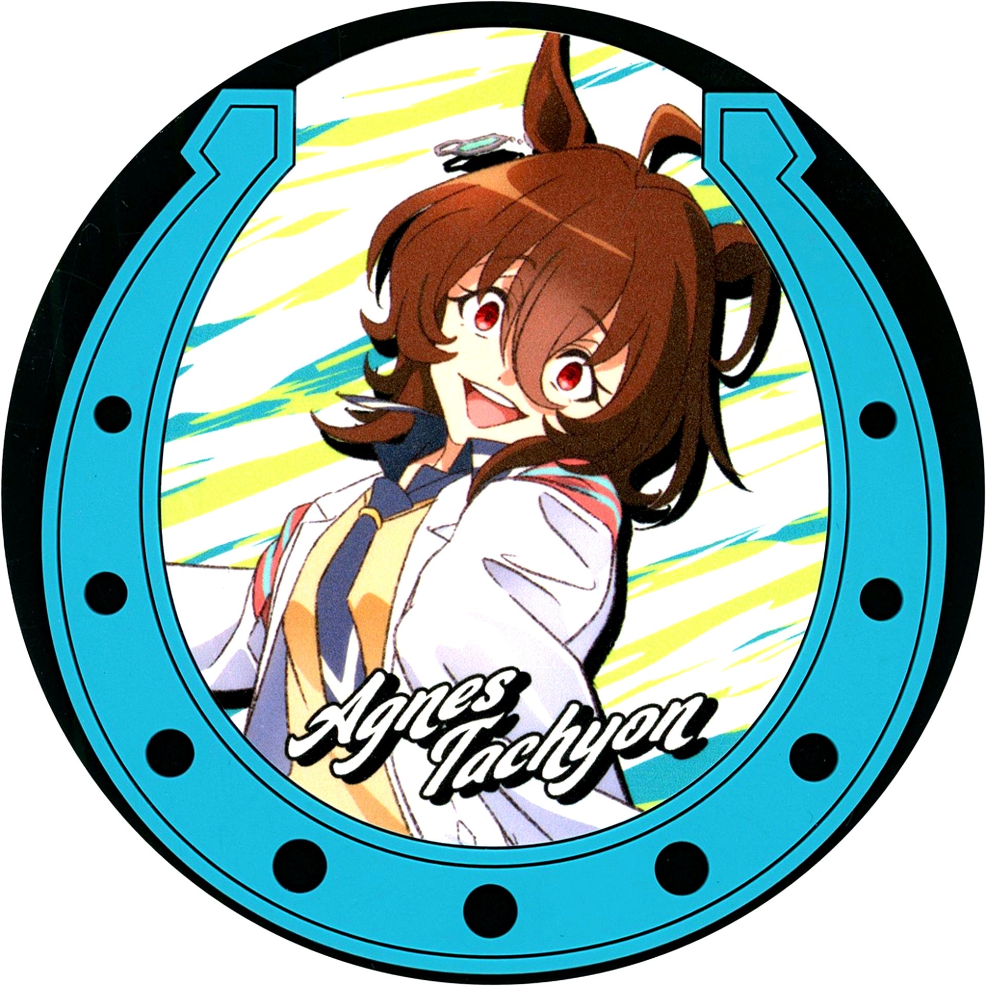Agnes Tachyon Uma Musume Pretty Derby The Movie Beginning of a New Era Rubber Coaster Original Popcorn Bag Purchase Bonus [USED]