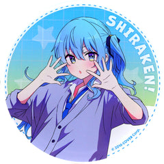 Hoshimachi Suisei Virtual YouTuber hololive Shiranaikoto Kenkyukai x Gratte animatecafe Menu Order Paid Bonus Acrylic Coaster [USED]