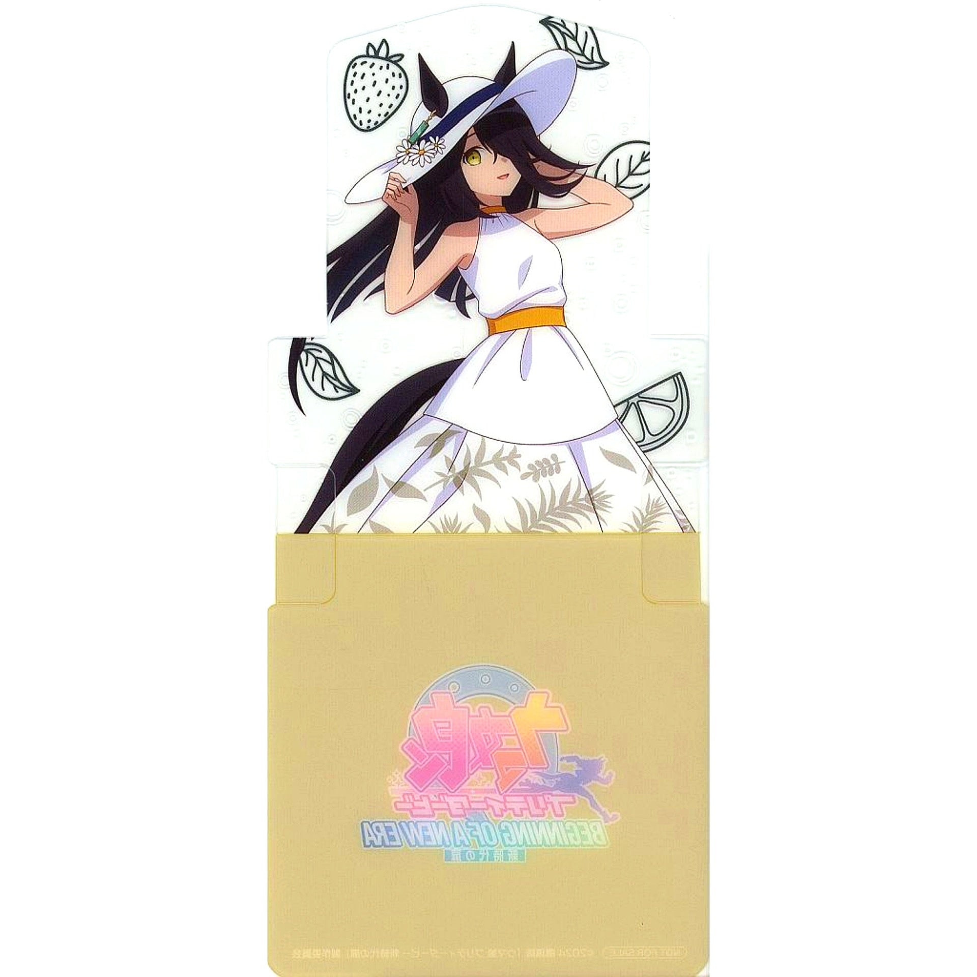 Manhattan Cafe Vacance Ver. Uma Musume Pretty Derby The Movie Beginning of a New Era Standee Coaster Chugai Grace Cafe Collab Menu Order Bonus [USED]