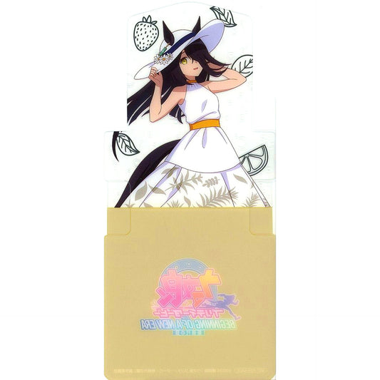 Manhattan Cafe Vacance Ver. Uma Musume Pretty Derby The Movie Beginning of a New Era Standee Coaster Chugai Grace Cafe Collab Menu Order Bonus [USED]