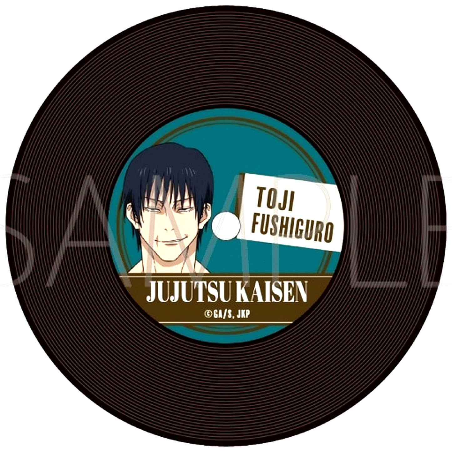 Toji Fushiguro Record Coaster Jujutsu Kaisen Season 2 [USED]
