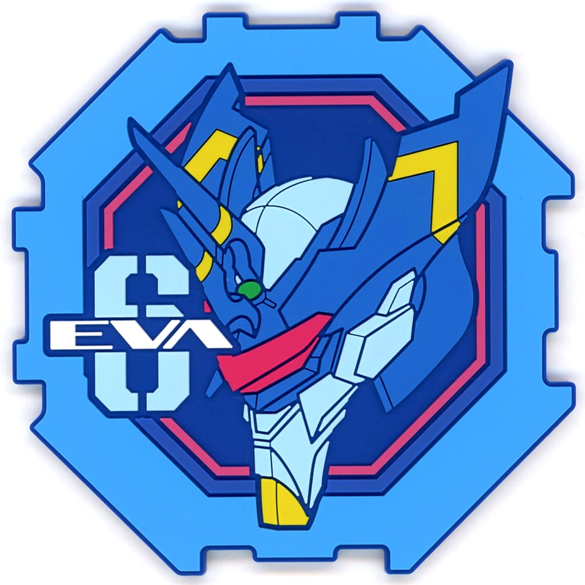 Evangelion Mark.06 Ichiban Kuji The Angels Are Invading! Rubber Coaster Prize I [USED]
