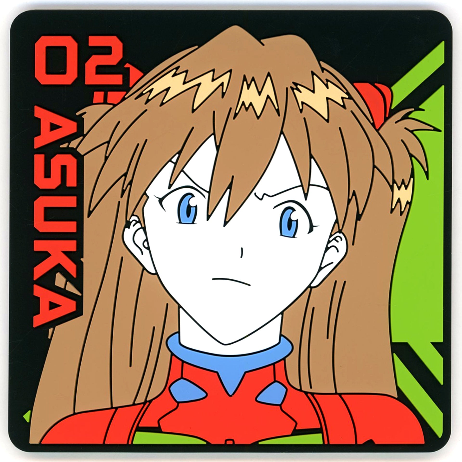 Asuka Langley Shikinami I Prize Rubber Coaster Ichiban Kuji Evangelion Shito Shinshoku [USED]