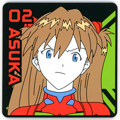 Asuka Langley Shikinami I Prize Rubber Coaster Ichiban Kuji Evangelion Shito Shinshoku [USED]