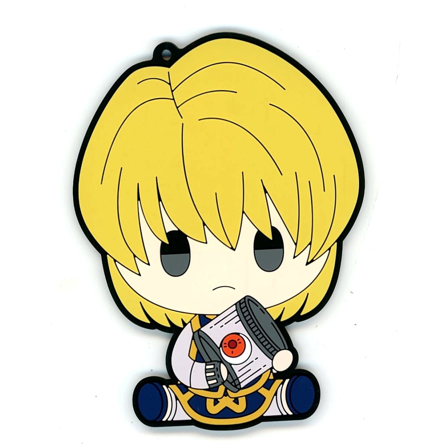 Hunter x Hunter Kurapika Ichiban Kuji Revenge of Scarlet Rubber Coaster PUNYBEANS Prize F [USED]