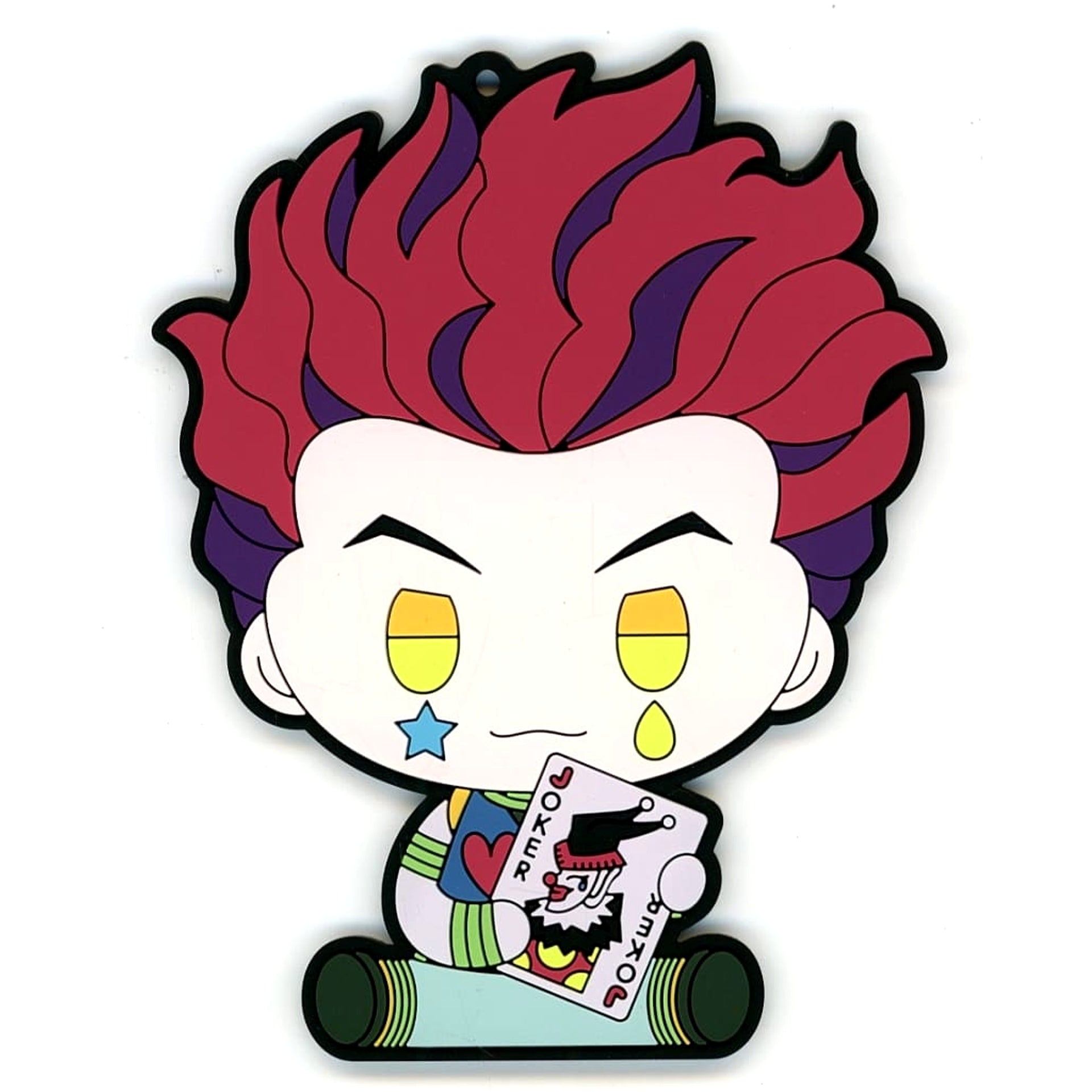 Hunter x Hunter Hisoka Ichiban Kuji Revenge of Scarlet Rubber Coaster PUNYBEANS Prize F [USED]