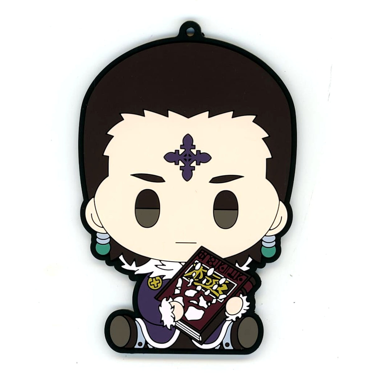Hunter x Hunter Chrollo Lucilfer Ichiban Kuji Revenge of Scarlet Rubber Coaster PUNYBEANS Prize F [USED]