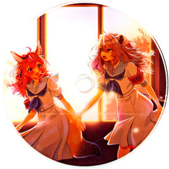 Shishiro Botan & Omaru Polka Daikirai na Hazu Datta Virtual YouTuber hololive hololive x HoneyWorks Acrylic Coaster [USED]