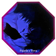 Fujieda & Towa Die-Cut Acrylic Coaster Slow Damage [USED]