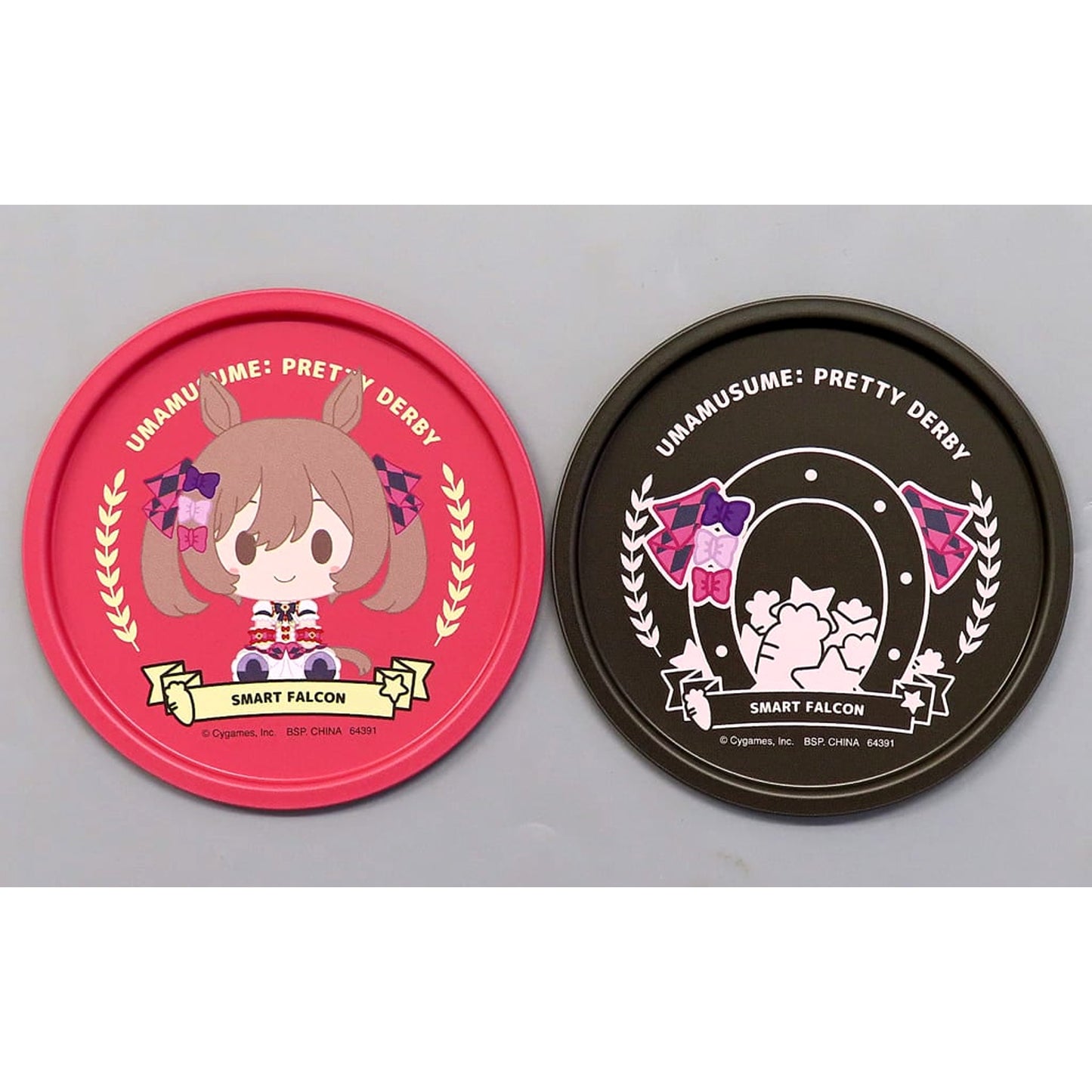 Umamusume: Pretty Derby Smart Falcon Ichiban Kuji Vol.9 Twin Metal Coaster Prize F [USED]