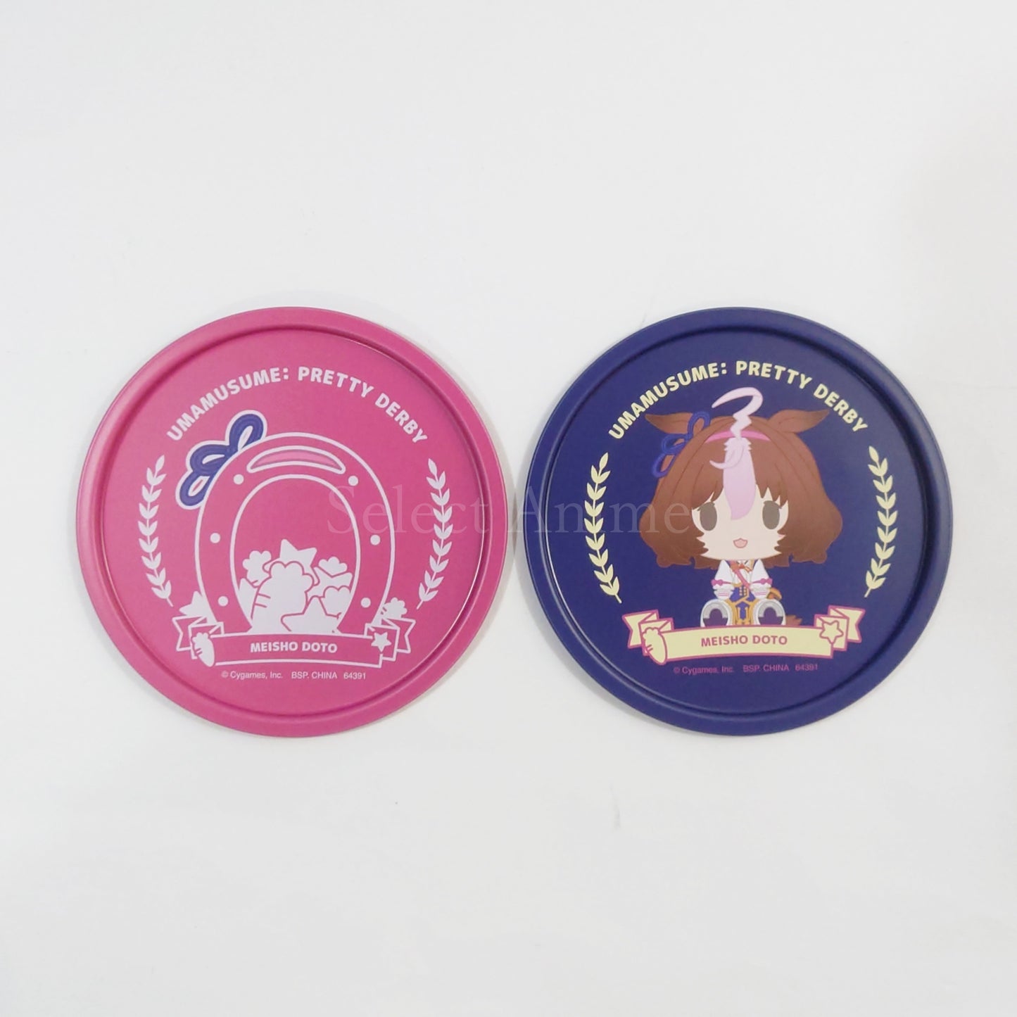 Umamusume: Pretty Derby Meisho Doto Ichiban Kuji Vol.9 Twin Metal Coaster Prize F [USED]