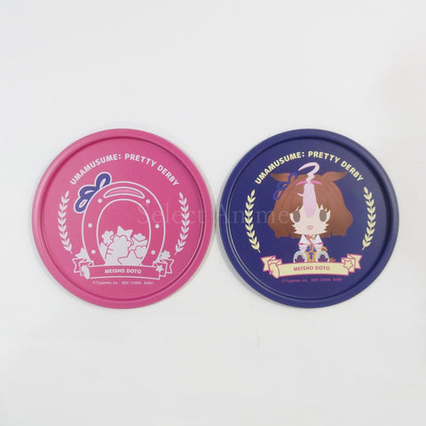 Umamusume: Pretty Derby Meisho Doto Ichiban Kuji Vol.9 Twin Metal Coaster Prize F [USED] — photo 1
