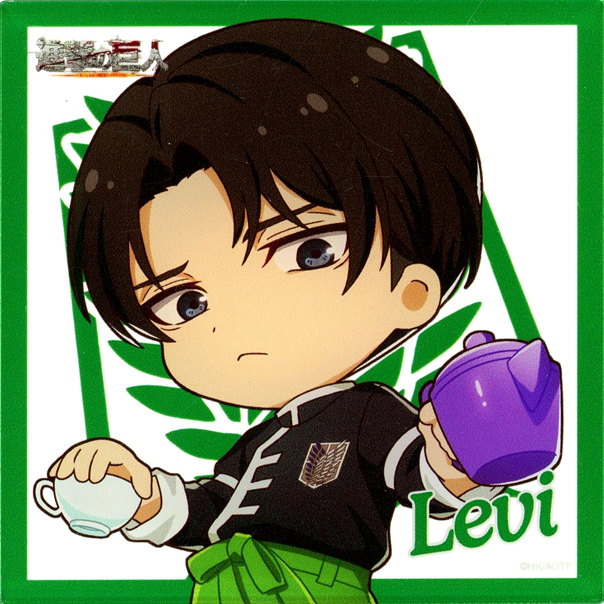 Levi Ackerman Deformed Coaster Attack on Titan x NATSLIVE Titan Festival petit [USED]