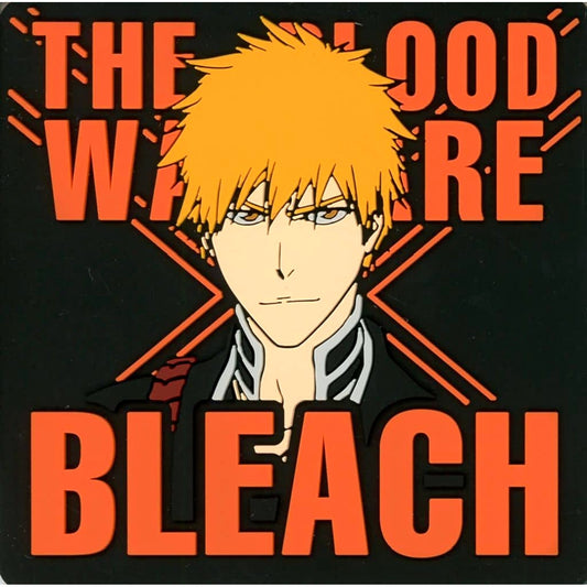 Bleach: Thousand Year Blood War Ichigo Kurosaki Ichiban Kuji OP.2 Rubber Coaster Prize F [USED]