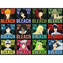 Bleach: Thousand Year Blood War Ichigo Kurosaki & Others All 12 Types Set Ichiban Kuji OP.2 Rubber Coaster Prize F [USED]