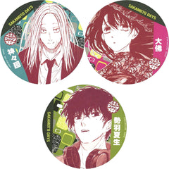 Shishiba Osaragi Natsuki Seba SAKAMOTO DAYS Set of 3 Coasters JUMP SHOP 20th FESTIVAL Cafe Jump in Ikebukuro 2nd Half Target Menu Order Bonus [USED]