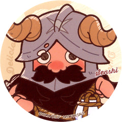 Senshi Coaster Delicious in Dungeon Collabo Cafe in atari Cafe & Dining Character Drink Order Bonus [USED]
