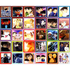 Set of 30 Detective Conan Land DiverCity Tokyo Plaza TD Coaster TV Anime Ending Ver. [USED]