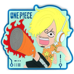 One Piece Sanji Ichiban Kuji Future Island Egghead Rubber Coaster Prize J [USED]