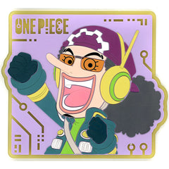 One Piece Usopp Ichiban Kuji Future Island Egghead Rubber Coaster Prize J [USED]