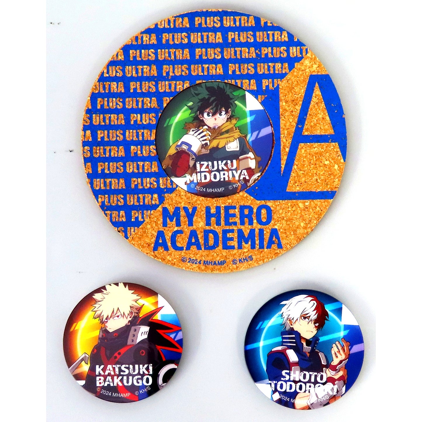 Izuku Midoriya Katsuki Bakugo Shoto Todoroki My Hero Academia The Movie You're Next Theater Goods Coaster [USED]