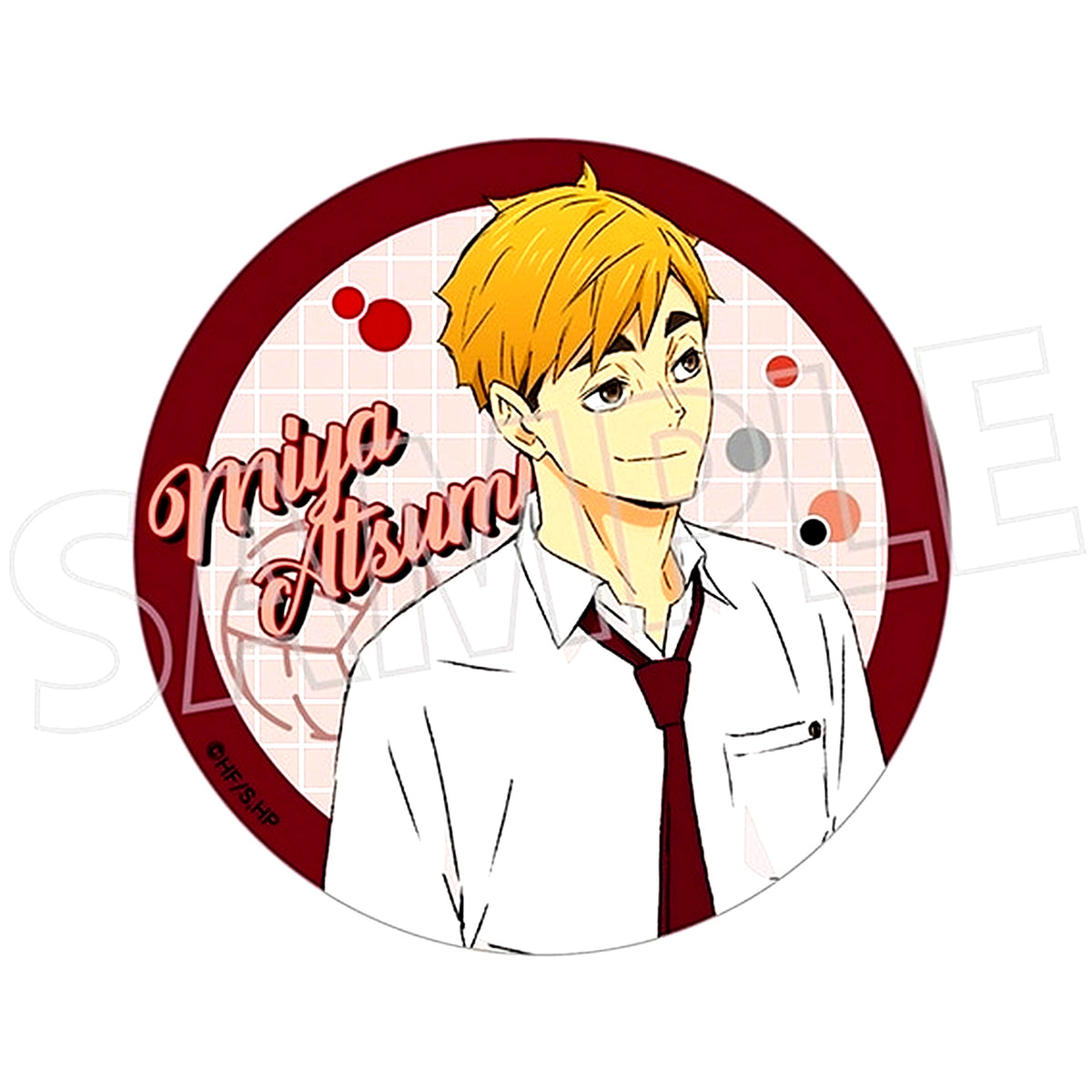 Atsumu Miya Lunch Break Acrylic Coaster Haikyu!! [USED]